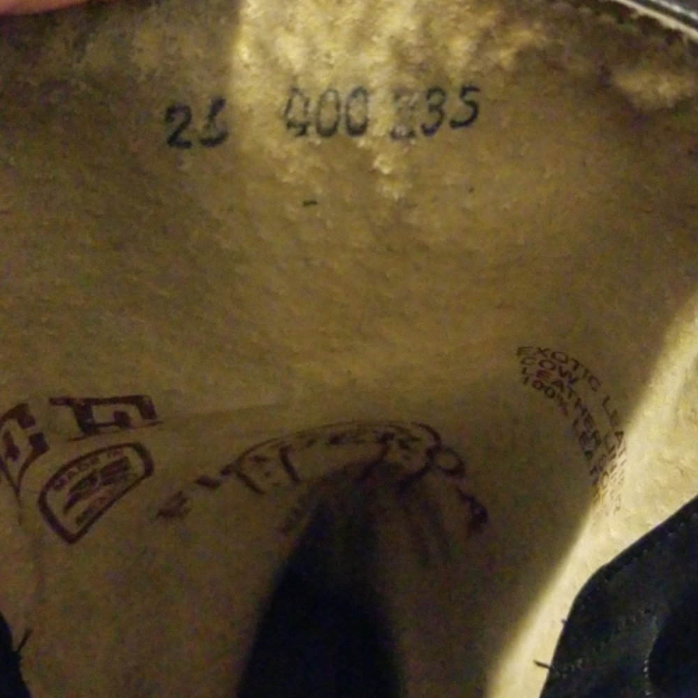Exotic leather boots Figueroa - Picture 8 of 8